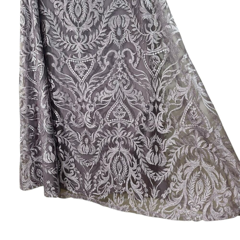 Speechless Plus Size 16 Damask Pattern V-Neck For… - image 8